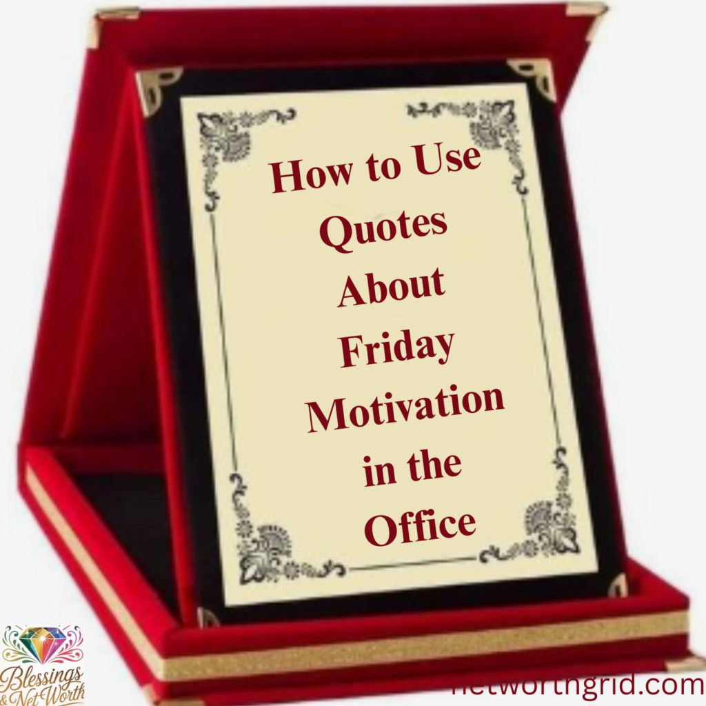 How to Use Quotes About Friday 