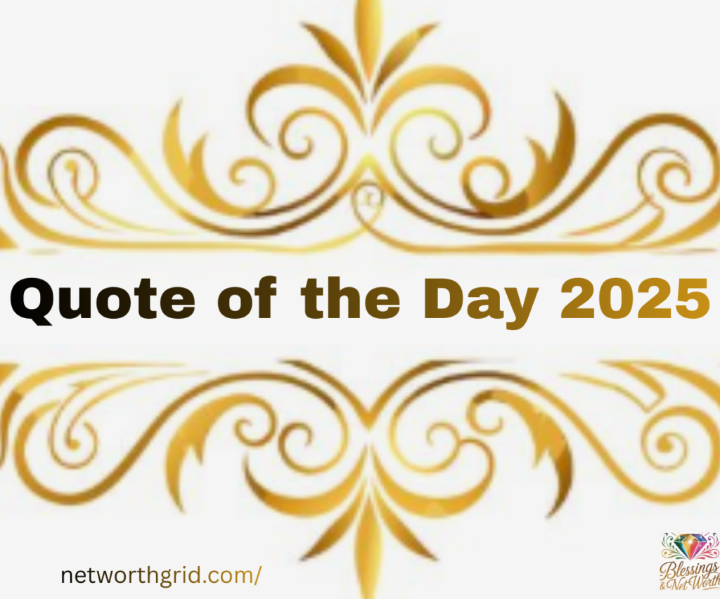 Quote of the Day 2025