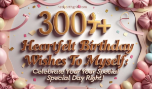 Heartfelt Birthday Wishes to Myself