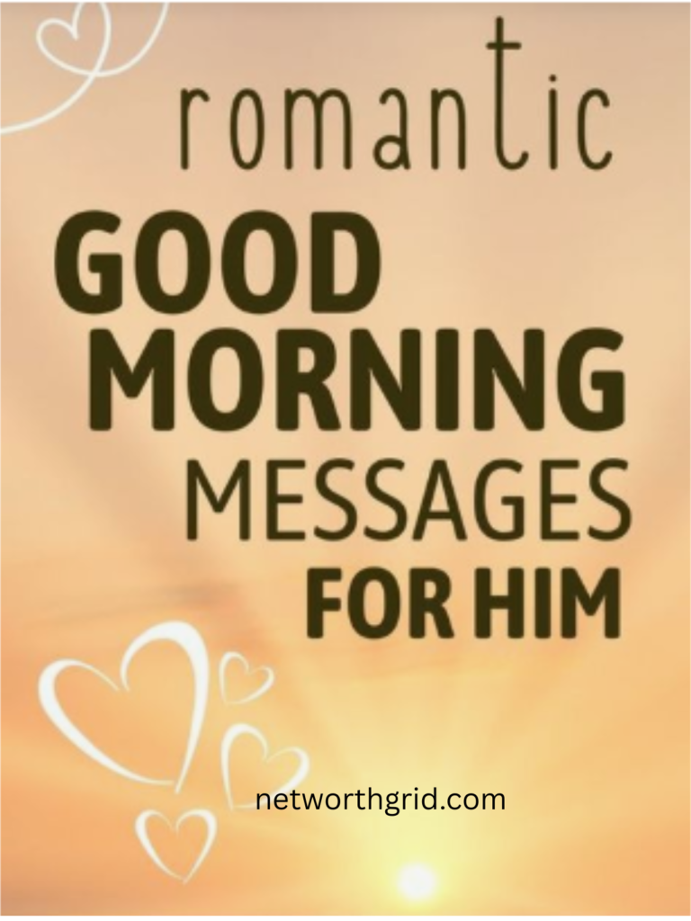 Romantic Good Morning Messages For Husband 
