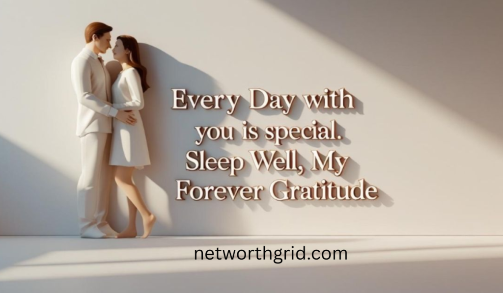 Good Night Messages to My Wife for Gratitude