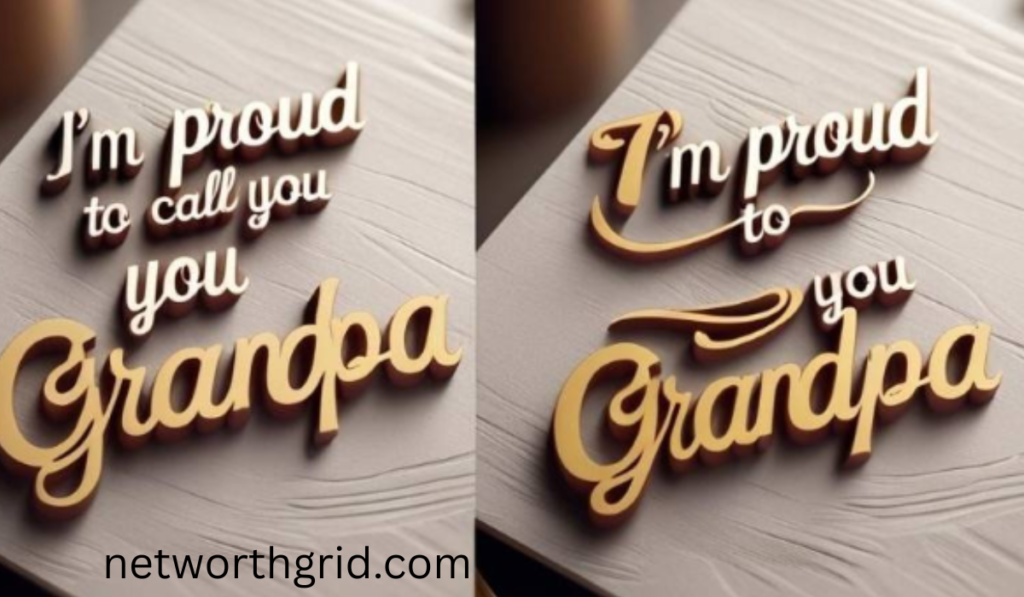 Tribute to My Grandfather