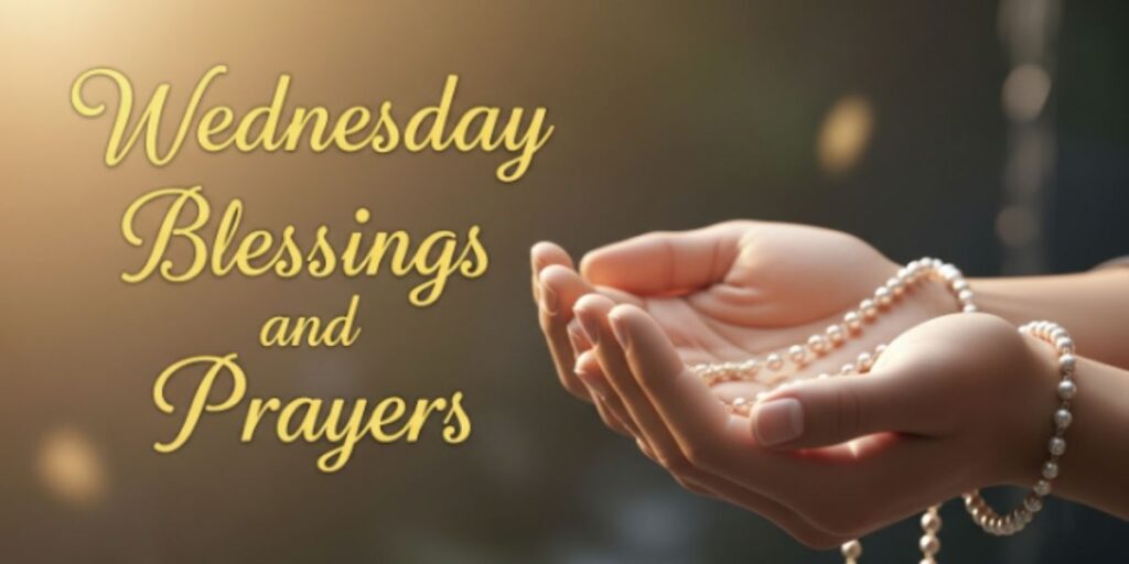 Wednesday Blessings and Prayers Image